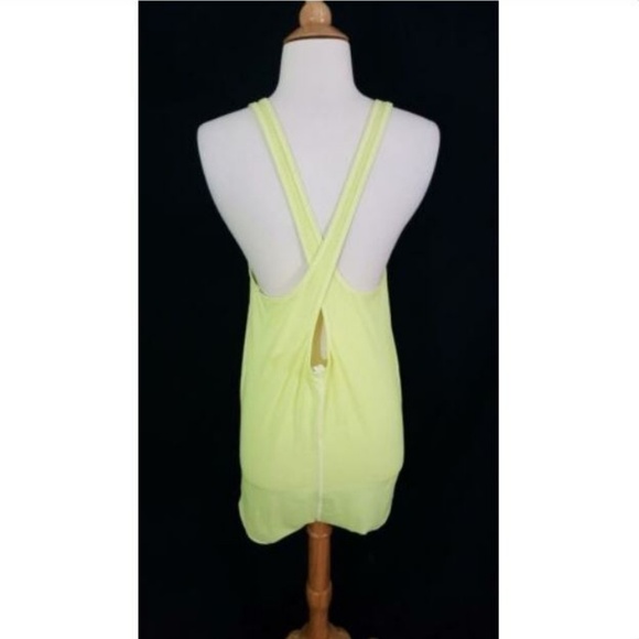 Lululemon sz 2 Salty Swim Dress Yellow Cover up NEW Flaw - Picture 2 of 10